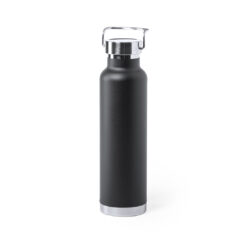 Thermosfles RVS 650 ml zwart