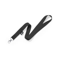 Alternative view of RPET keycord zwart, 10 stuks