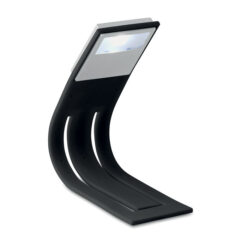 2 in 1 leeslampje en boekenlegger zwart