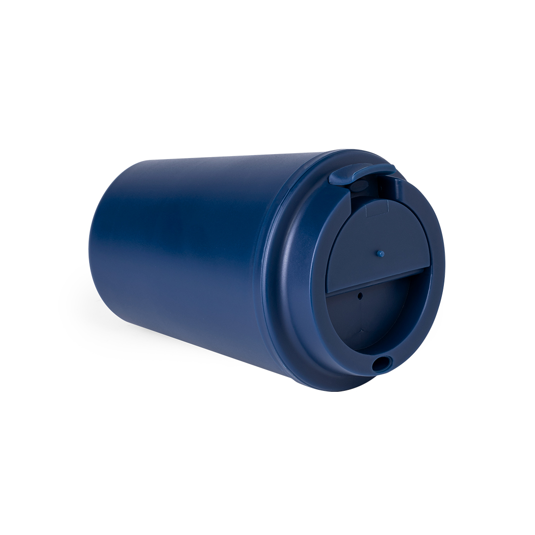 Dubbelwandige thermosbeker 300 ml blauw - Afbeelding 3