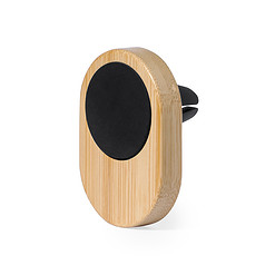 Magnetische auto telefoonhouder bamboe