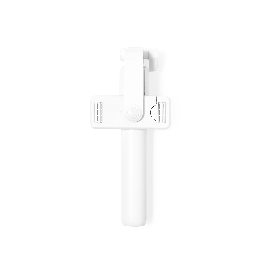 2-in-1 selfiestick en statief wit - Afbeelding 8