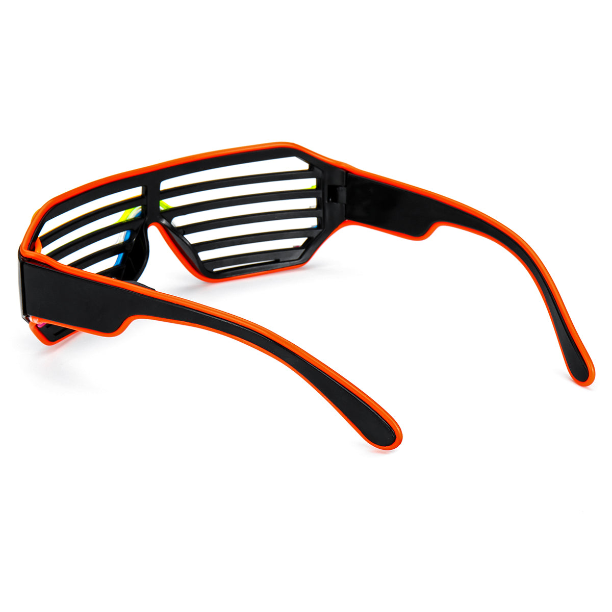 LED shutter bril regenboog - Afbeelding 2