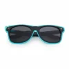 NEON zonnebril zwart - neon groen