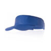 Verstelbare zonneklep katoen blauw
