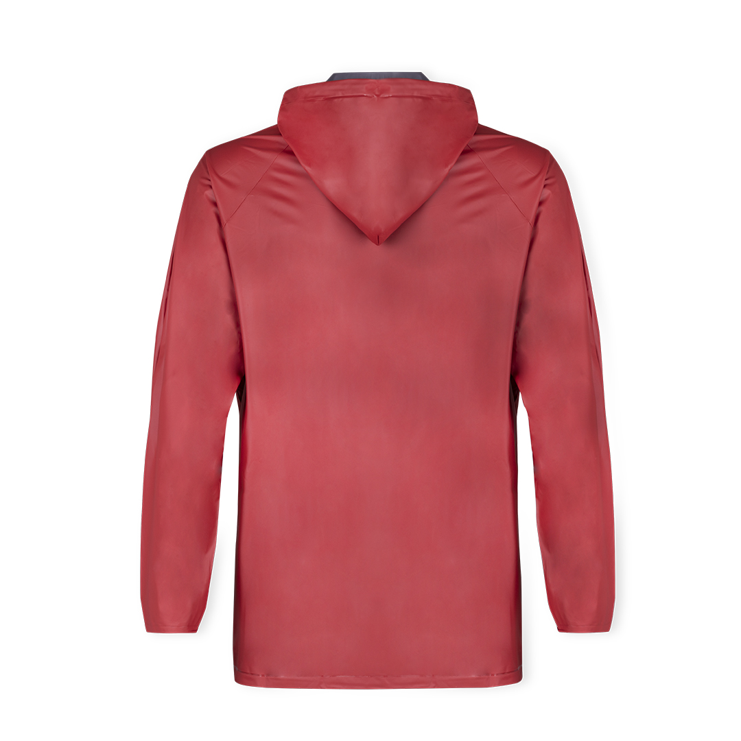 Luxe regenjas PVC rood - XL/XXL - Afbeelding 2