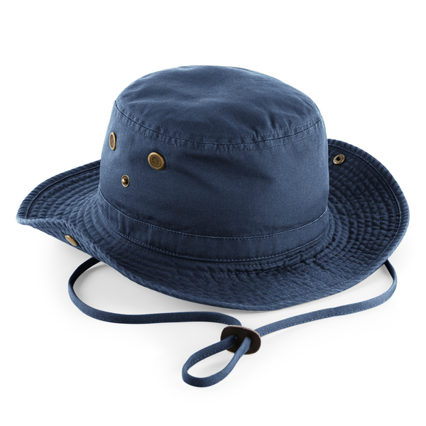 Outback safari hoed navy blauw