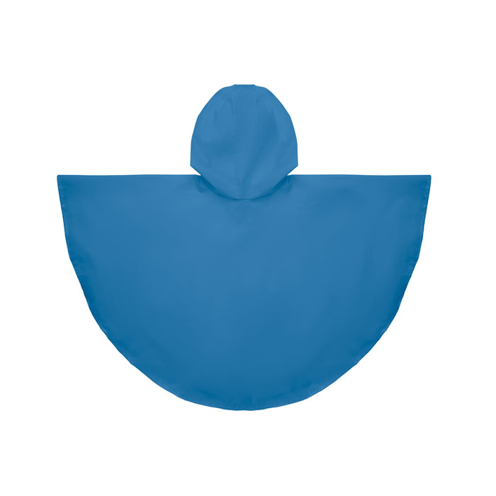 PEVA regenponcho kinderen blauw - 2-5 jaar - Afbeelding 2