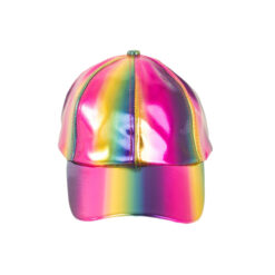 Alternative view of Regenboog pet metallic