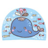 Badmuts kind walvis lichtblauw