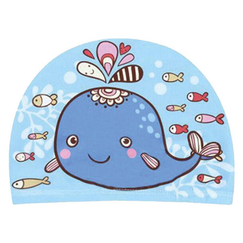 Badmuts kind walvis lichtblauw