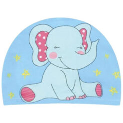 Kinder badmuts olifant blauw