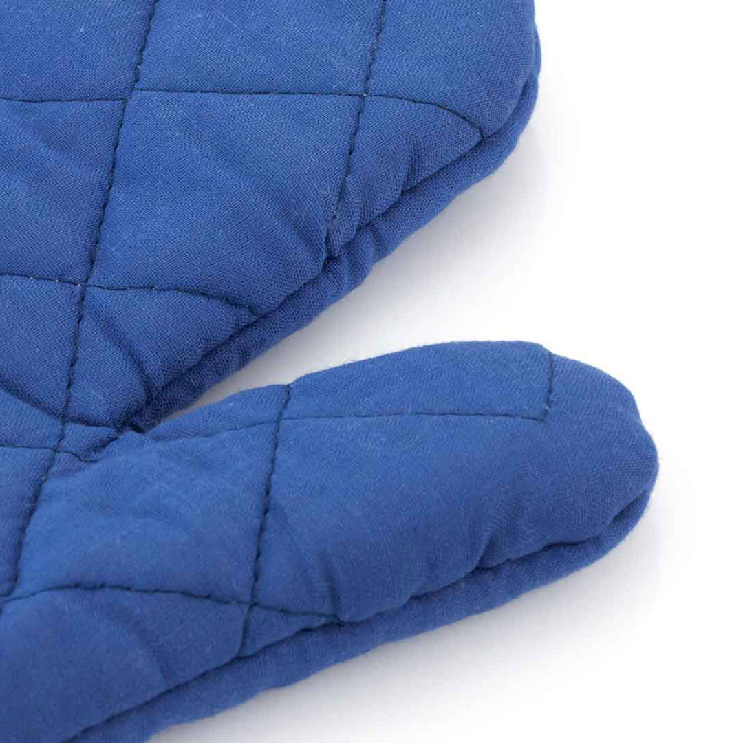 Ovenwant katoen blauw - Afbeelding 6