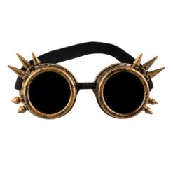 Steampunk bril koper