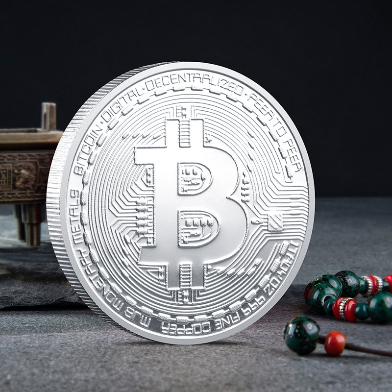 Bitcoin verzamelmunt zilver - Afbeelding 4
