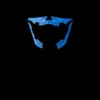 Lichtgevend gezichtsmasker mondkapje | skull - Afbeelding 2
