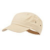 Pet met klittenbandsluiting katoen beige