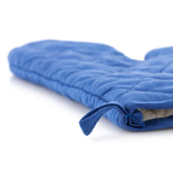 Ovenwant katoen blauw