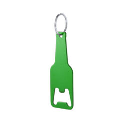 Bieropener sleutelhanger groen