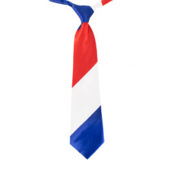 Stropdas rood/wit/blauw