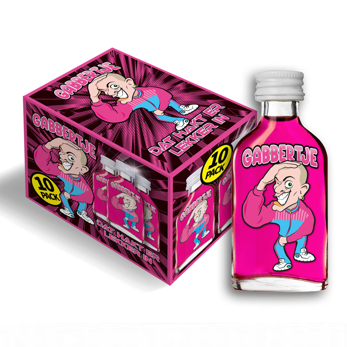 Gabbertje® – Roze (10-pack)