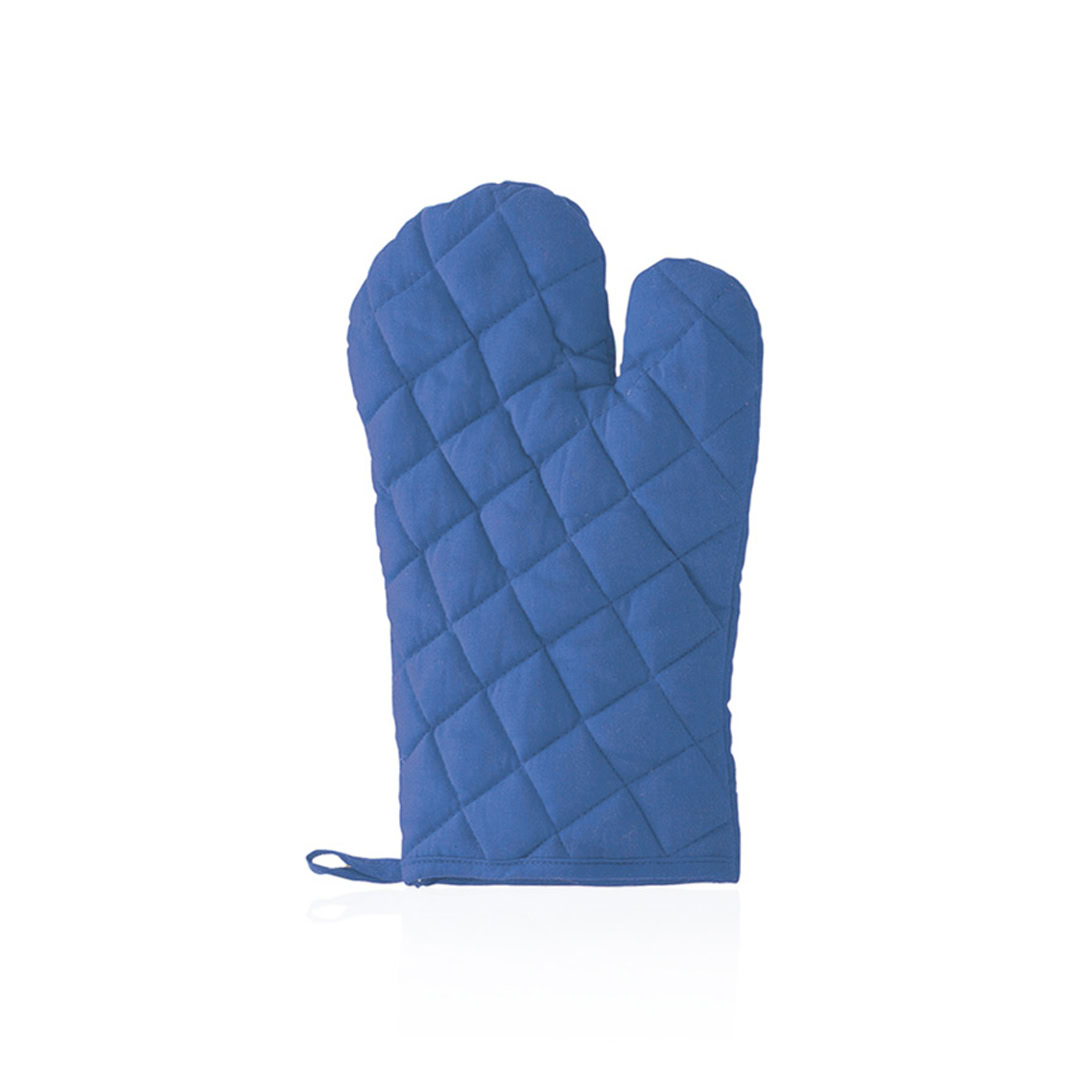 Ovenwant katoen blauw - Afbeelding 4
