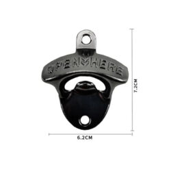 Alternative view of Bieropener muur zwart