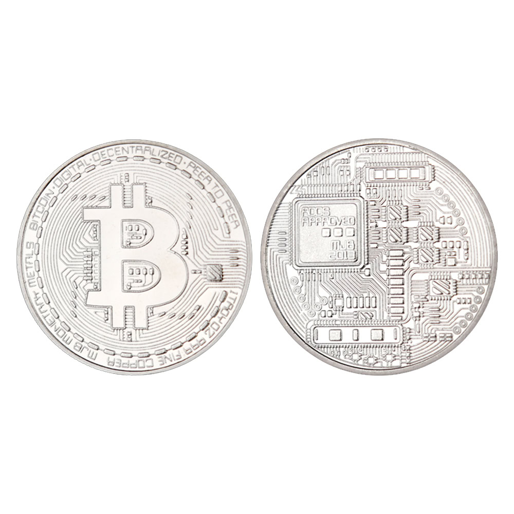 Bitcoin verzamelmunt zilver - Afbeelding 3