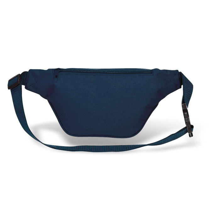 Heuptas met pasjeshouder en pennenvak blauw - Afbeelding 2