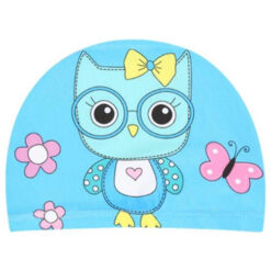Badmuts kind uil blauw