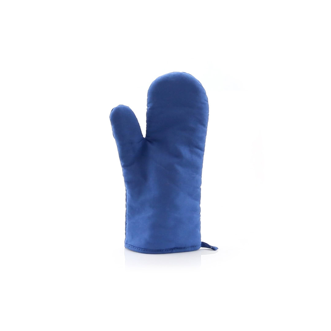 Ovenwant katoen blauw - Afbeelding 3