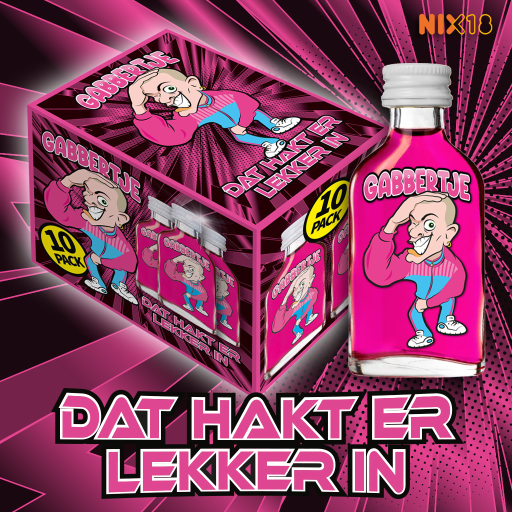 Gabbertje® – Roze (10-pack) - Afbeelding 3