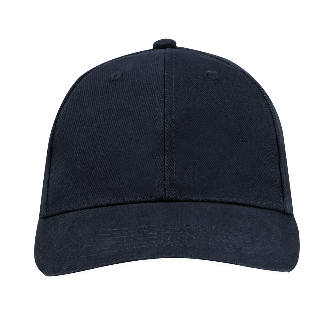 Pet met gespsluiting katoen donkerblauw - Afbeelding 2