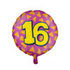 Folieballon 16 jaar
