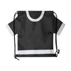 Rugzak sportshirt voor kinderen zwart