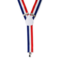 Bretels rood/wit/blauw