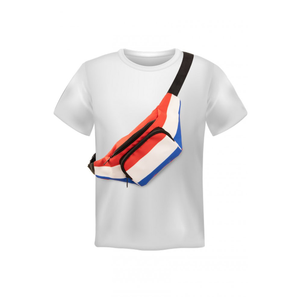 Heuptasje Nederlandse vlag rood/wit/blauw - Afbeelding 3