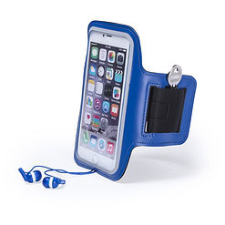 Alternative view of Sportarmband telefoonhouder - blauw