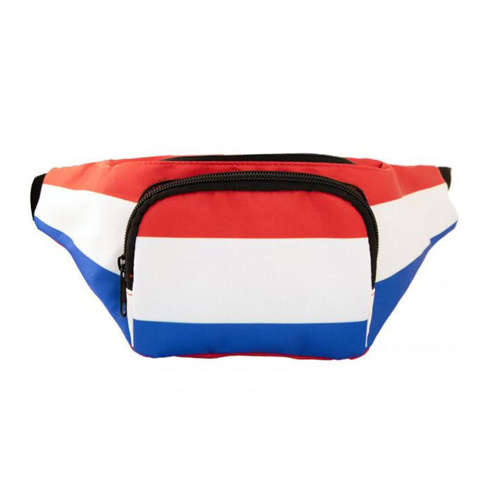 Heuptasje Nederlandse vlag rood/wit/blauw - Afbeelding 2