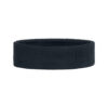 Zweetbandje hoofdband katoen/elastaan donkerblauw