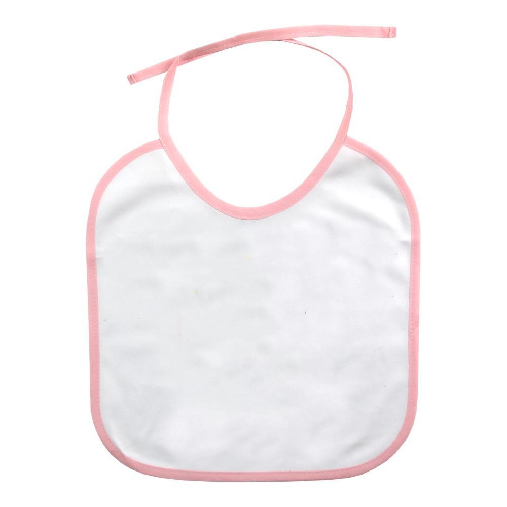 Slabbetje polyester roze