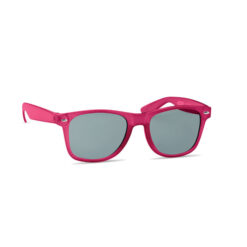Zonnebril RPET transparant roze