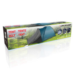 Alternative view of Dunlop 3-4 persoons koepeltent blauw/grijs