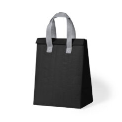 Koeltas met handvat en klittenbandsluiting - Zwart