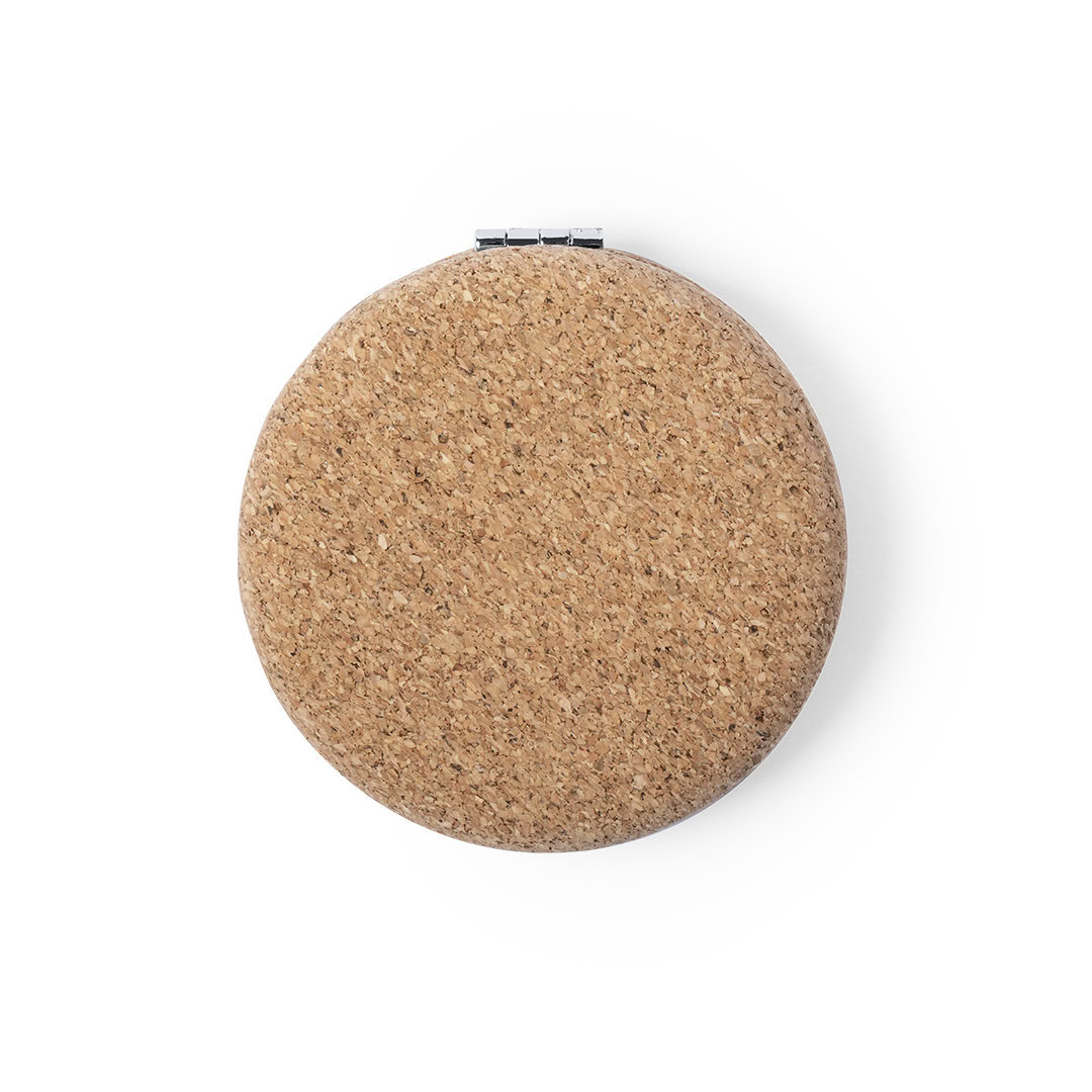 Zakspiegeltje kurk bruin 6,2 cm - Afbeelding 4