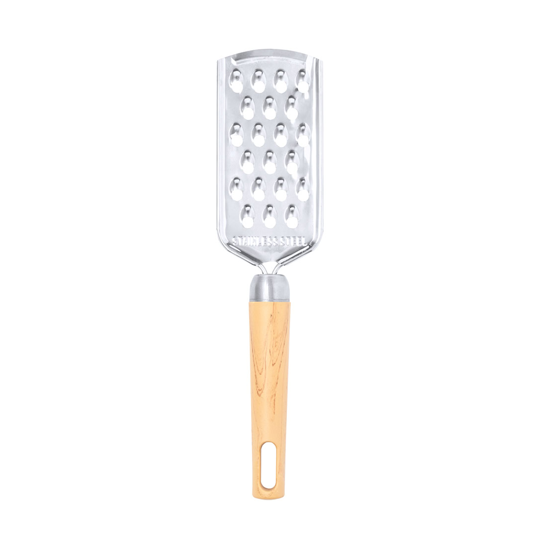 Handrasp grof RVS zilver/naturel