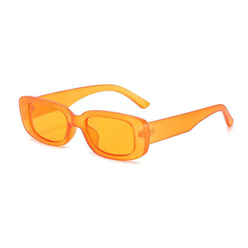 Zonnebril classic dik montuur + Universele Partydop oranje - Afbeelding 2
