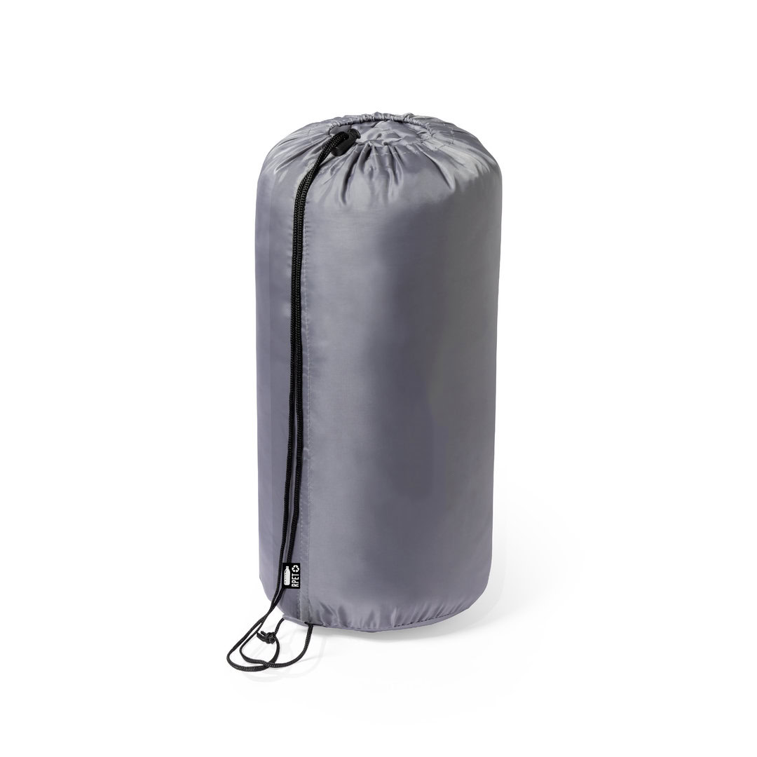 Slaapzak RPET/polyester 75 x 190 cm grijs - Afbeelding 2