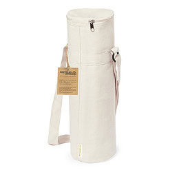 Flessenkoeler 1,5 liter gerecycled katoen naturel