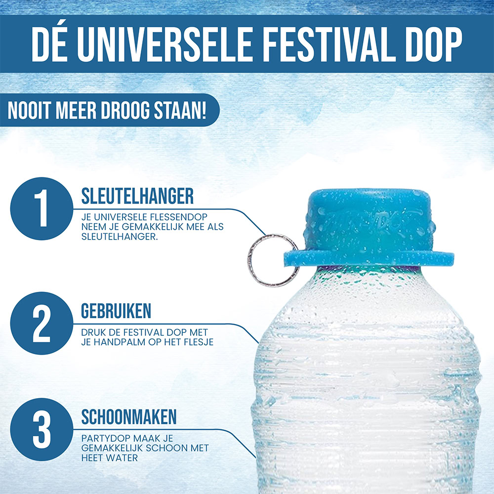 Zonnebril classic dik montuur + Universele Partydop oranje - Afbeelding 4
